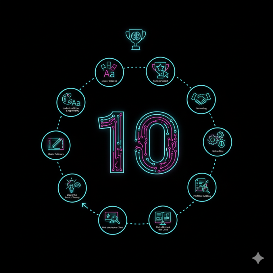 How to Become a Graphic Designer in 10 Simple Steps