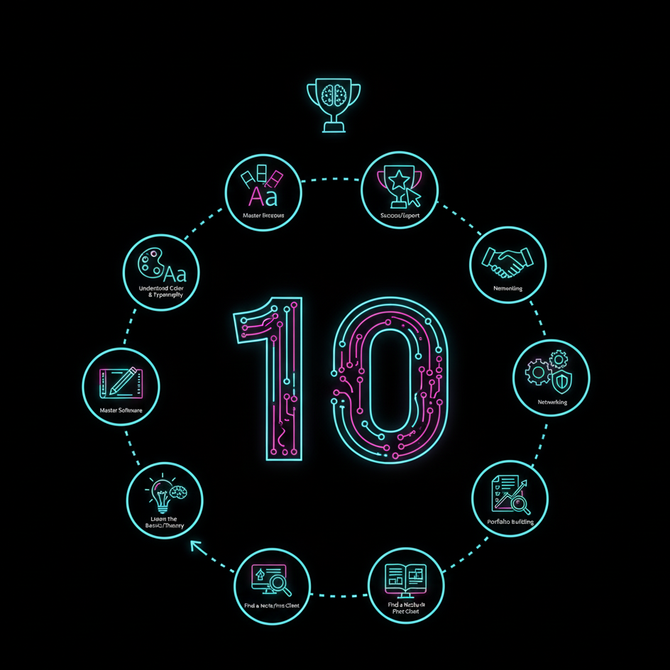 How to Become a Graphic Designer in 10 Simple Steps